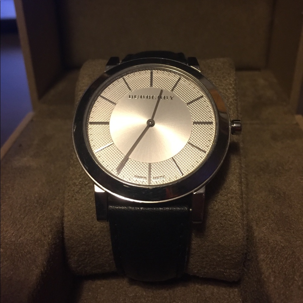 Burberry Men’s Leather Watch